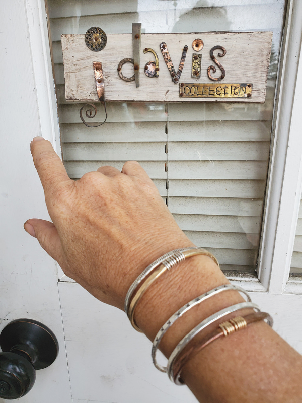 mixed metal bracelets and mixed metal art